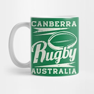 Vintage Canberra Australia Rugby Mug